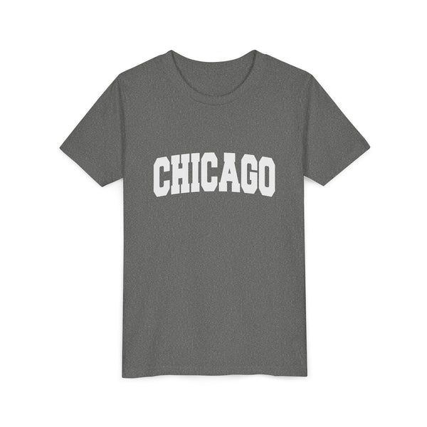 Chicago, Illinois Youth Graphic Tee - Kids Chicago T Shirt