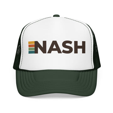 Nashville, Tennessee Trucker Hat - NASH retro cap