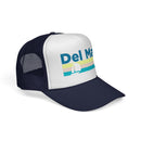 Del Mar Retro Sailboat Trucker Hat-7
