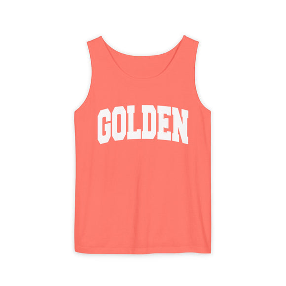 Golden, Colorado Tank Top Unisex | Comfort Colors - 100% Cotton