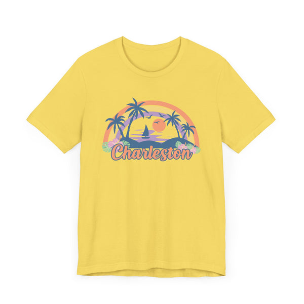 Charleston, South Carolina T-Shirt - Retro Beach Unisex Charleston Shirt