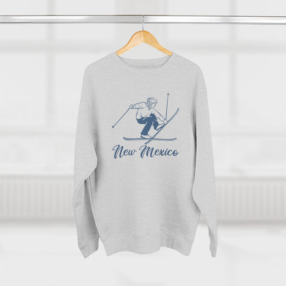 Premium New Mexico Vintage Snow Ski Sweatshirt