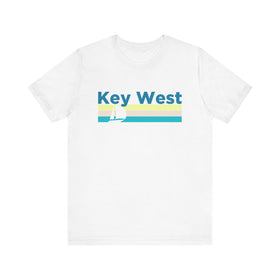 Key West, Florida T Shirt - Sailboat Graphic Tee