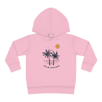 Buy pink Palm Springs, California Toddler Hoodie - Unisex Palm Springs Toddler Sweatshirt