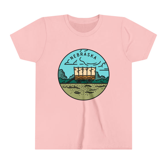 Nebraska Youth T-Shirt - Unisex Kids Nebraska Shirt