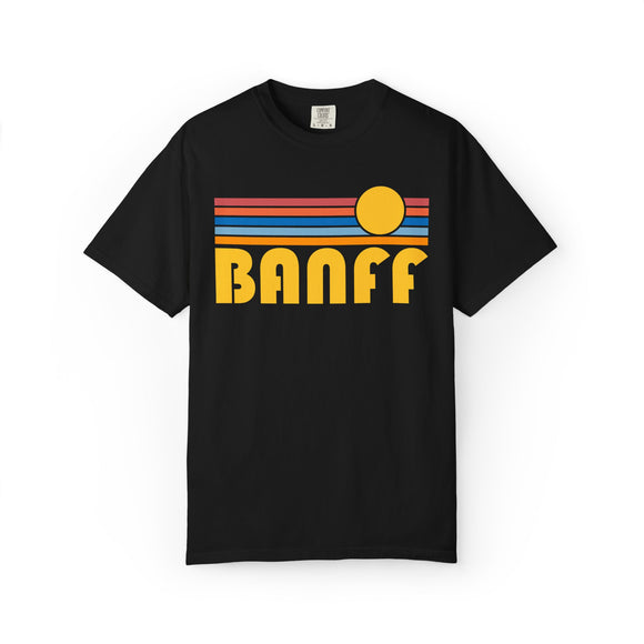 Banff, Canada Graphic Tee, Comfort Colors Retro Unisex Banff T shirt