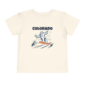 Colorado Yeti Snowboard Toddler Tee