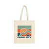 Park City, Utah Cotton Canvas Park City Tote Bag