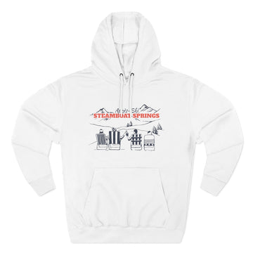 Premium Steamboat Springs, Colorado Après-ski Hoodie - Unisex Sweatshirt