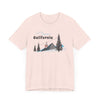 California T-Shirt - Retro Ski Mountain Gondola Unisex California Shirt