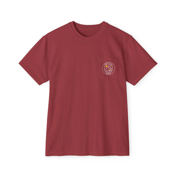 Buy chili Montpelier, Vermont Pocket Tee Shirt, Garment-Dyed Shirt, Mountain Graphic Tee, Comfort Colors