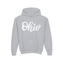 Ohio Youth Hoodie - Cozy Unisex Pullover, Kids Ohio Sweatshirt, Soft Cotton Blend Hoody-3