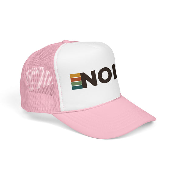 New Orleans, Louisiana Trucker Hat - NOLA Abbr retro cap