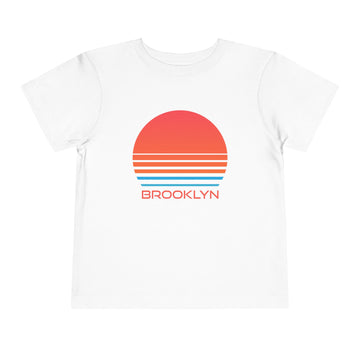 Brooklyn, New York Toddler T-Shirt - Retro 80s Toddler Brooklyn Shirt - 0
