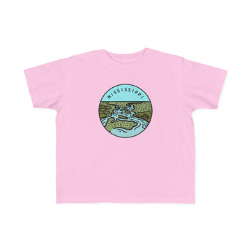 Buy pink Mississippi Toddler T-Shirt - Unisex Toddler Mississippi Shirt