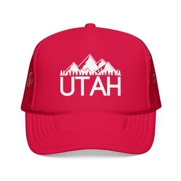 Buy red Utah Trucker Hat - Utah Cap