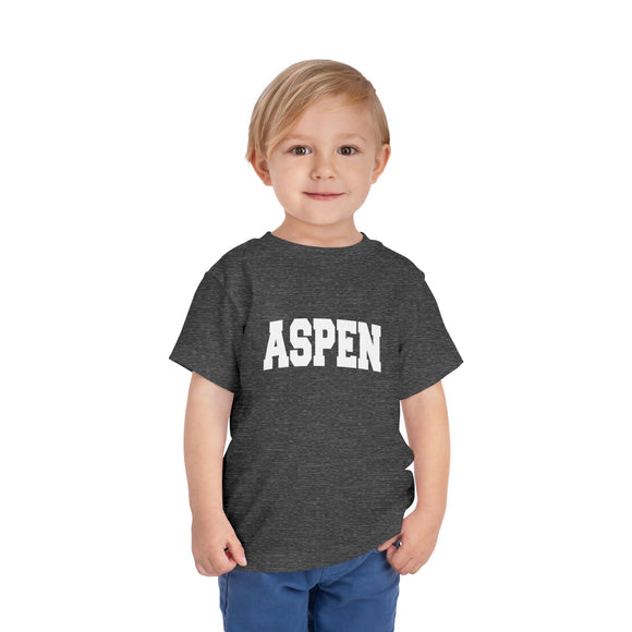 Aspen, Colorado Toddler Graphic Tee - Kids Aspen Vacation T-Shirt