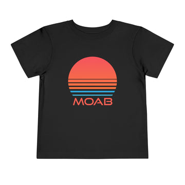 Buy black Moab, Utah Toddler T-Shirt - Retro 80s Toddler Moab Shirt