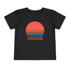 Moab, Utah Toddler T-Shirt - Retro 80s Toddler Moab Shirt