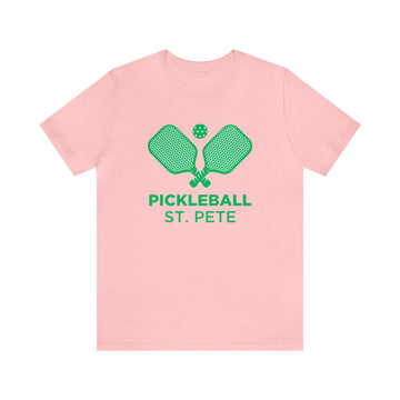 Buy pink St. Petersburg, Florida Pickleball T-Shirt - Unisex St. Petersburg Shirt