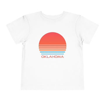 Oklahoma Toddler T-Shirt - Retro 80s Unisex Toddler Oklahoma Shirt - 0