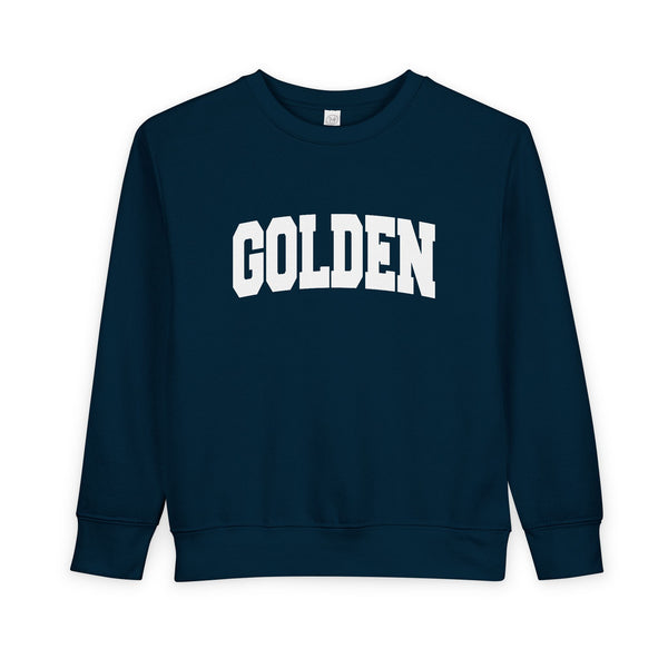 Golden, Colorado Toddler Sweatshirt - Golden Toddler Crewneck Sweatshirt
