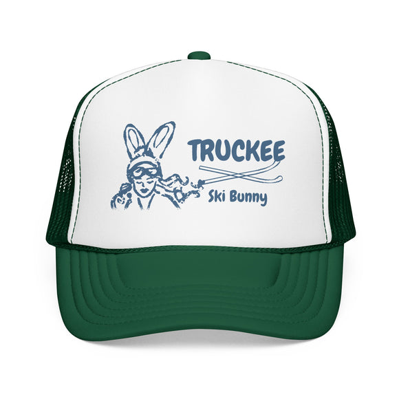 Truckee, California Ski Bunny Trucker Hat