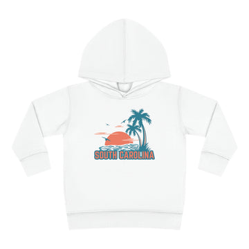 Buy white South Carolina Toddler Hoodie - Unisex South Carolina Toddler Sweatshirt