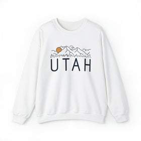 Utah Sweatshirt - Unisex Utah Crewneck Sweatshirt