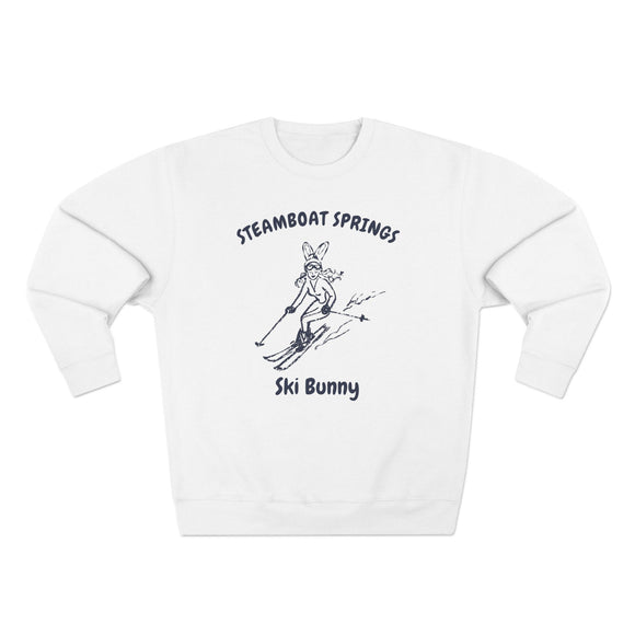 Premium Steamboat Springs, Colorado Ski Bunny Sweatshirt