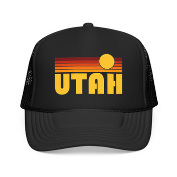 Utah Retro Sunset Trucker Hat