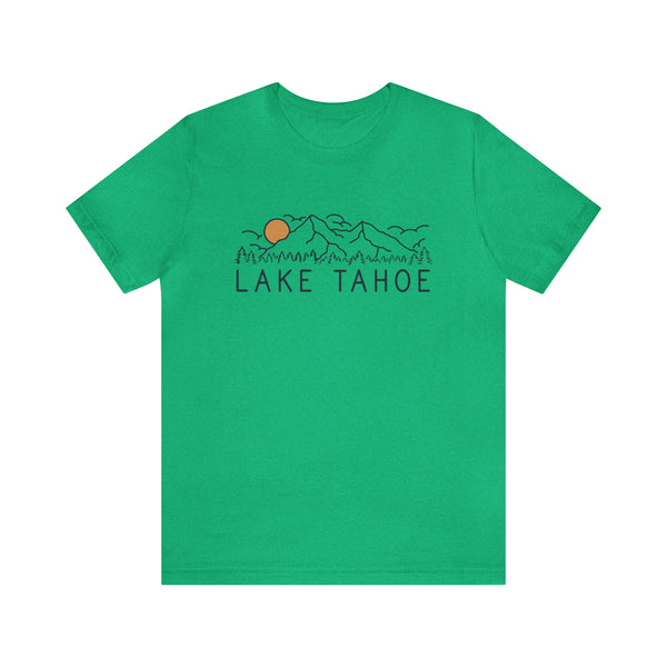 Lake Tahoe, California T-Shirt - Retro Unisex Lake Tahoe Shirt
