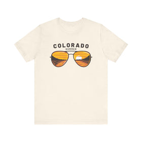 Colorado T Shirt - Sunglasses Lake Graphic Colorado Tee - 0