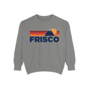 Frisco, Colorado Mountain Stripes Sweatshirt | Comfort Colors - 100% Cotton-5