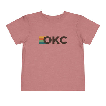 Buy heather-mauve Oklahoma City, Oklahoma Toddler Tee - OKC Kids T Shirt