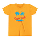 Savannah, Georgia Youth Shirt - Retro Palm Tree Savannah Kid's T-Shirt-5