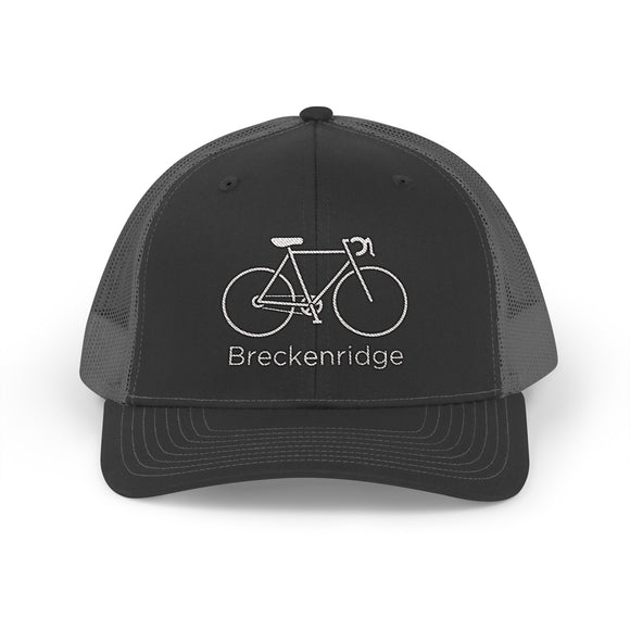 Breckenridge, Colorado Snapback Trucker Cap - Embroidered Breckenridge Hat
