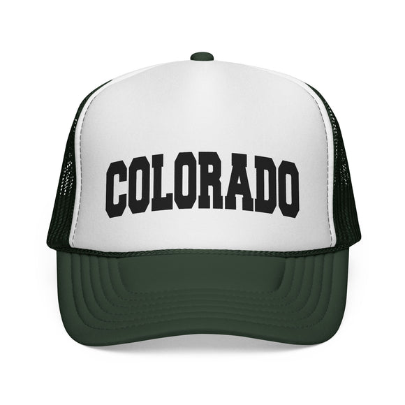 Colorado Retro Collegiate Style Trucker Hat