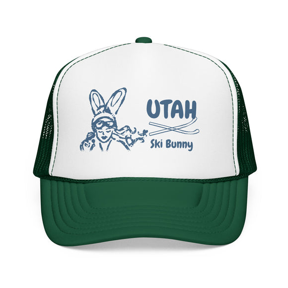 Utah Ski Bunny Trucker Hat