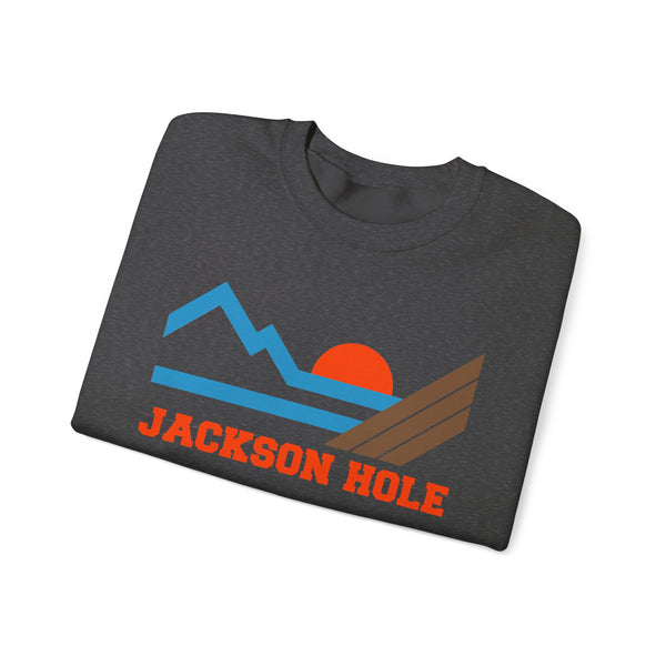Jackson Hole, Wyoming Sweatshirt - Mountain Jackson Hole Crewneck Sweatshirt