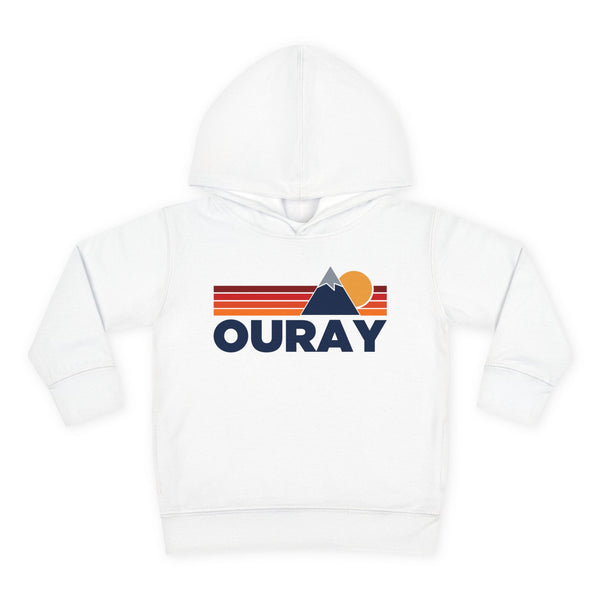 Ouray, Colorado Toddler Hoodie - Unisex Mountain Ouray Pullover Sweatshirt, Kids Hooded Jumper, Colorado Souvenir