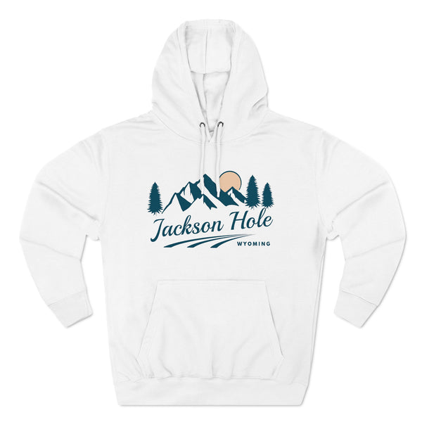 Premium Jackson Hole, Wyoming Hoodie - Unisex Jackson Hole Sweatshirt
