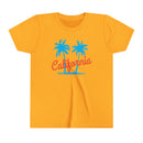 California Youth Shirt - Retro Palm Tree California Kid's T-Shirt-5