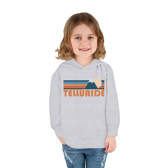Telluride, Colorado Toddler Hoodie - Unisex Telluride Toddler Sweatshirt