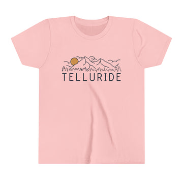 Telluride, Colorado Youth T-Shirt - Kids Telluride Shirt - 0