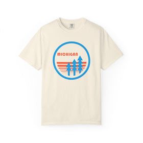 Michigan T Shirt, Comfort Colors Cotton 100% Cotton Trees Tee - 0