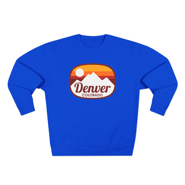 Premium Denver, Colorado Sweatshirt - Retro Unisex Sweatshirt