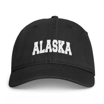 Alaska Washed Baseball Cap - Vintage Coastal Comfort Colors - 0