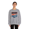 Bend, Oregon Sweatshirt Retro Mountains, Bend Unisex Graphic Crewneck