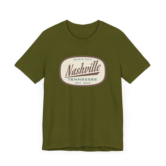 Nashville, Tennessee T-Shirt - Retro Unisex Nashville Shirt
